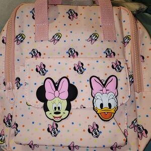 Disney Minnie and Daisy Polka Dot Backpack - Light Pink
